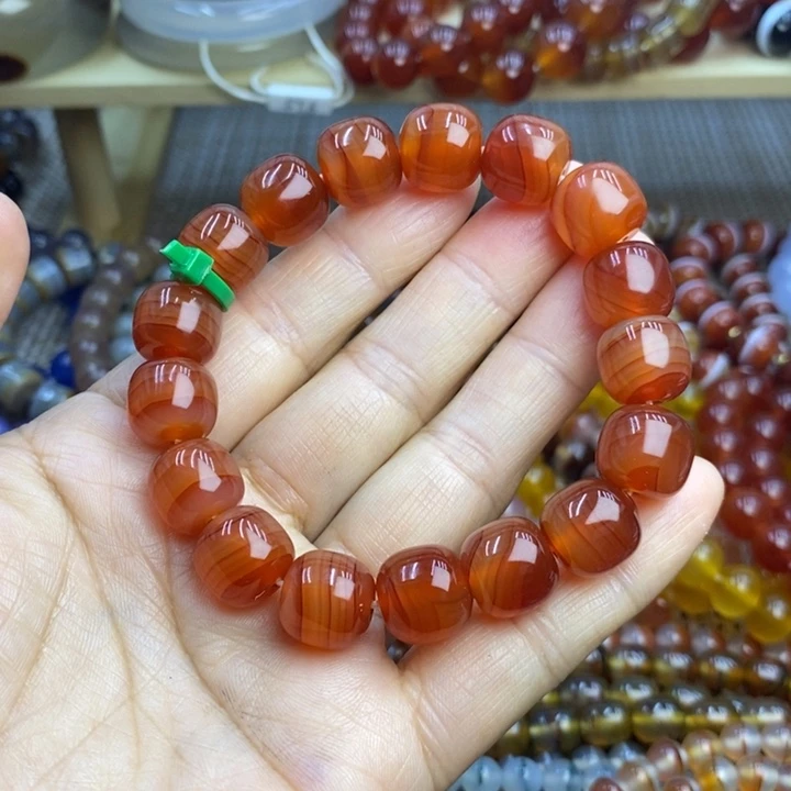 玛瑙/玉髓未镶嵌手链