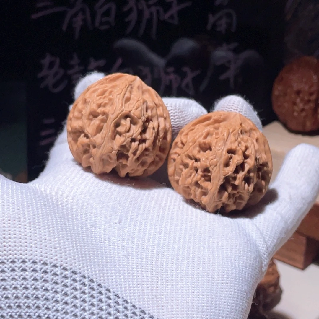 把件文玩核桃苹果7967，3636