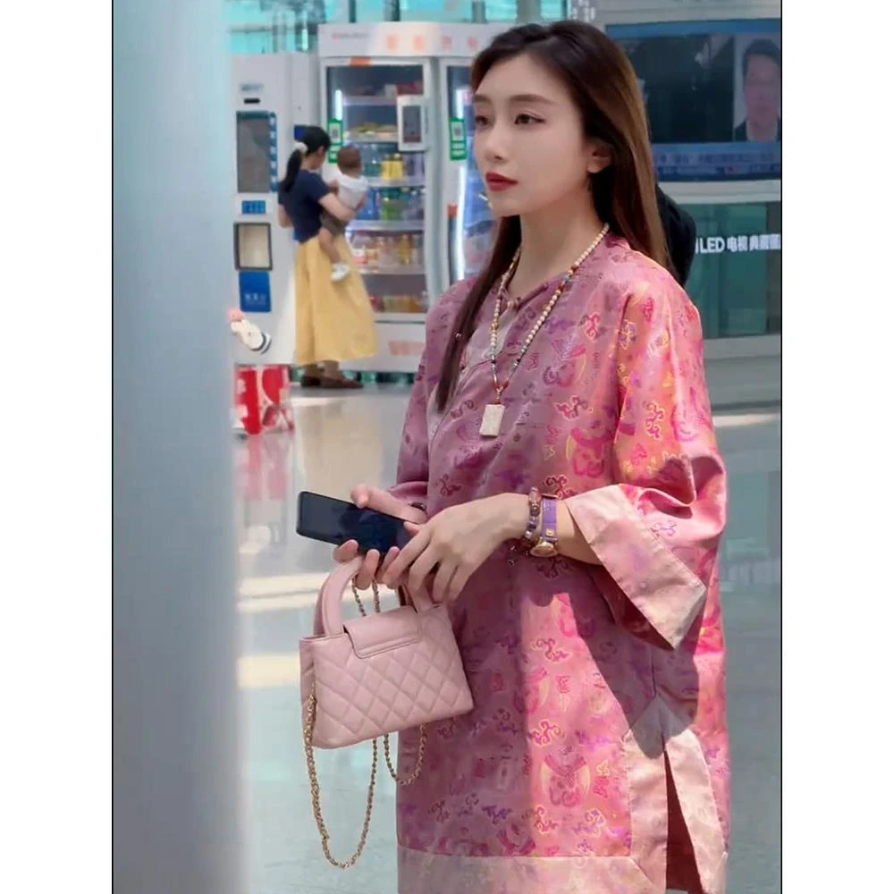 新中式女装国风上衣年轻款复古改良唐装轻奢高级感小衫女2025新款