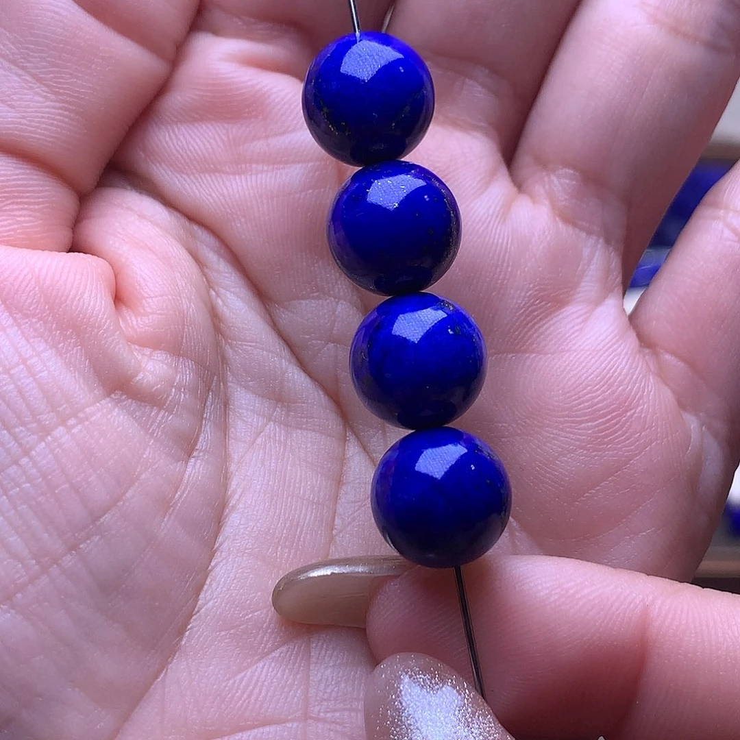 今***生青金石未镶嵌12m4颗