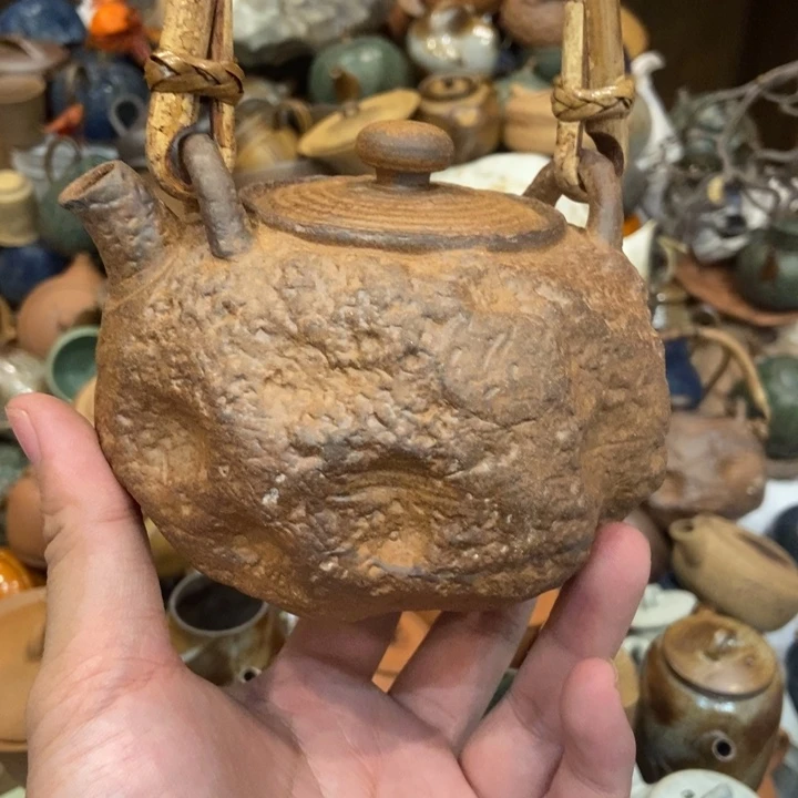 柴烧老岩泥高端茶器