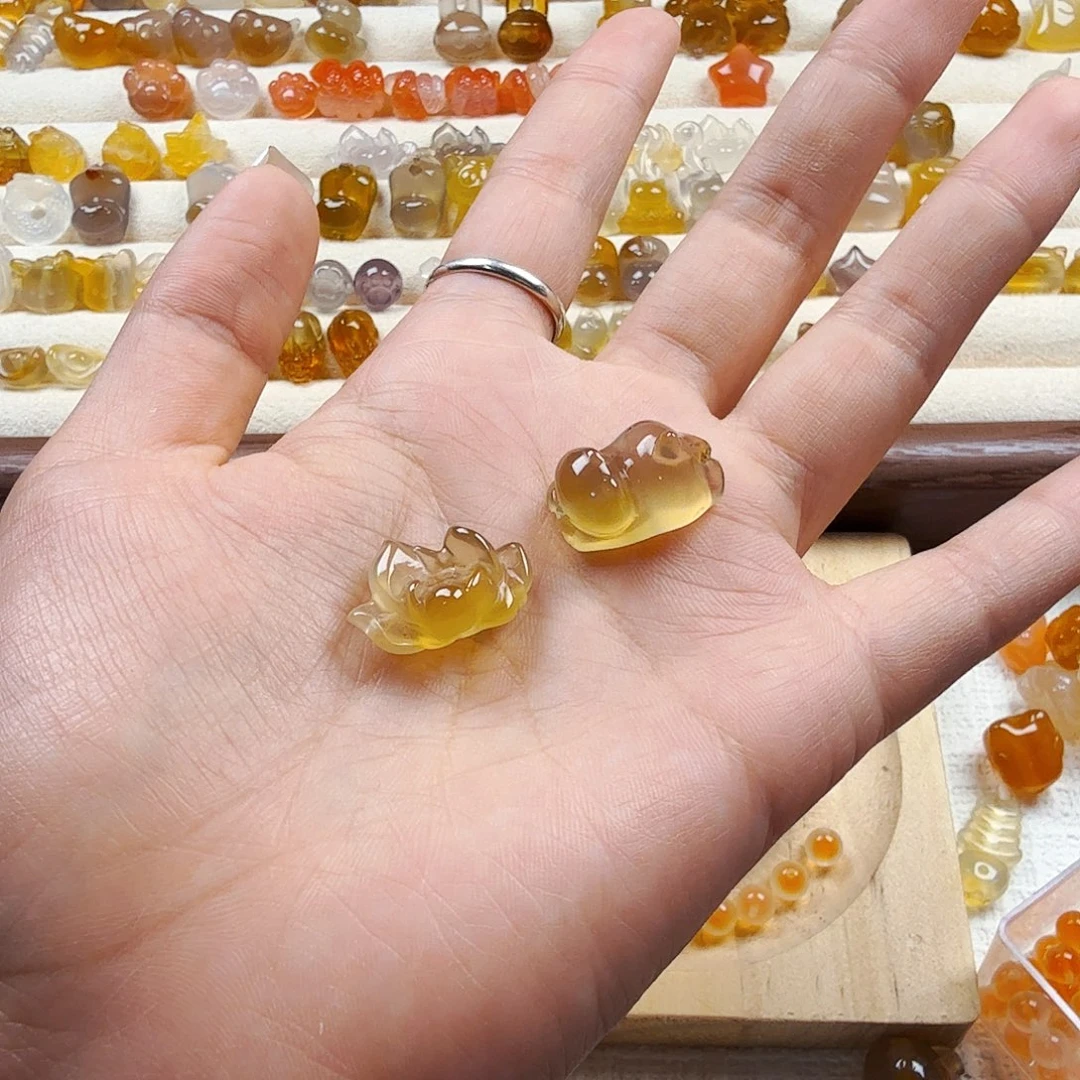 玛瑙/玉髓手镯合金一***包