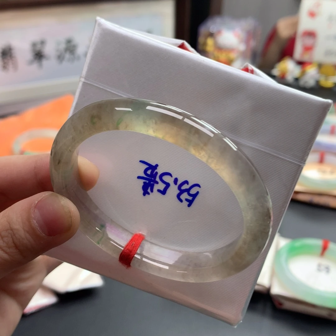 翡翠未镶嵌手镯23号贵妃