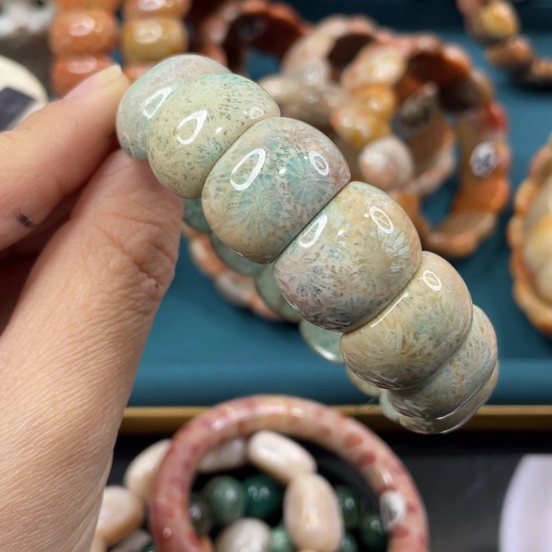未镶嵌手镯硅化玉