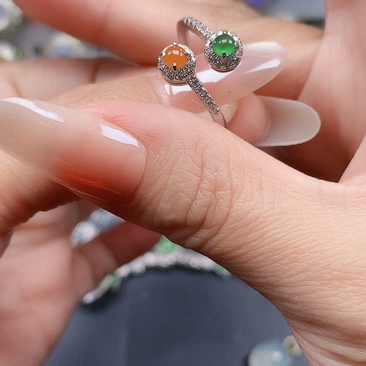 翡翠未镶嵌戒指缅甸翡翠