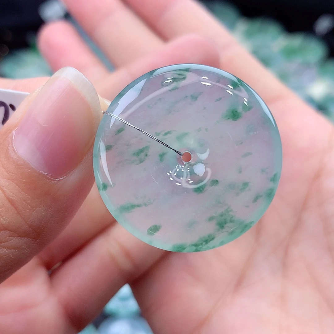 颈饰未镶嵌翡翠编号73尺寸29.8-5.5