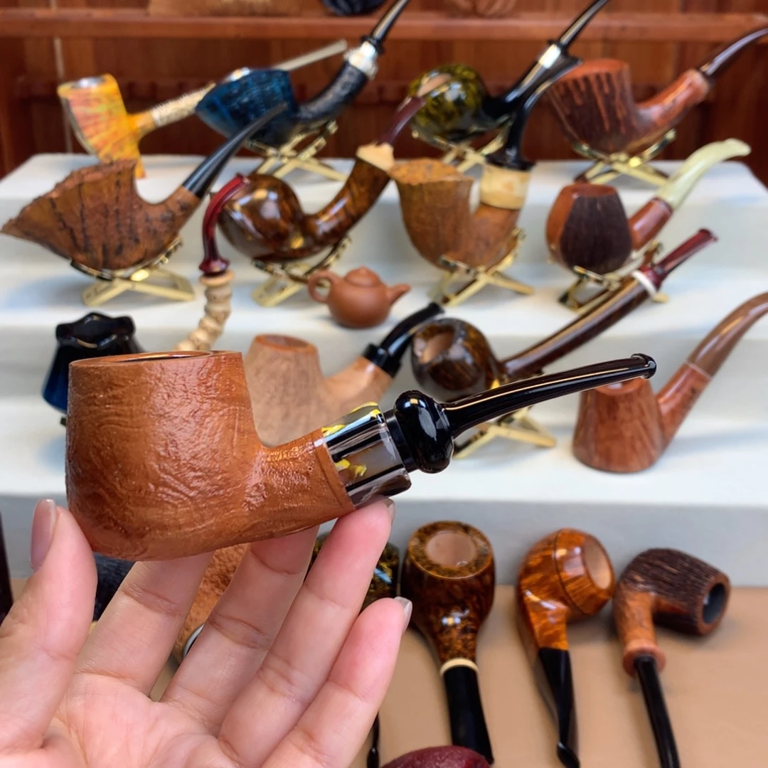 牛***二高品质一石楠木烟斗