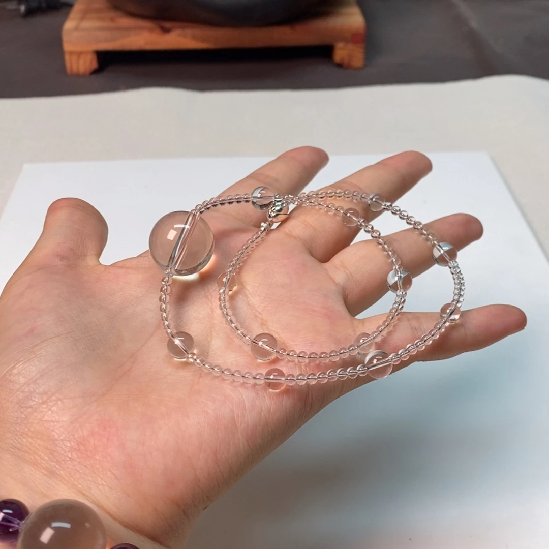 项链白水全净体 大灯泡