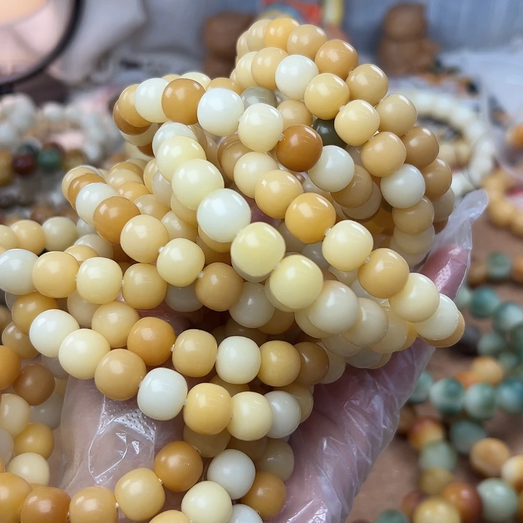 菩提根/象牙果吊坠12干磨原生态多宝单圈2906