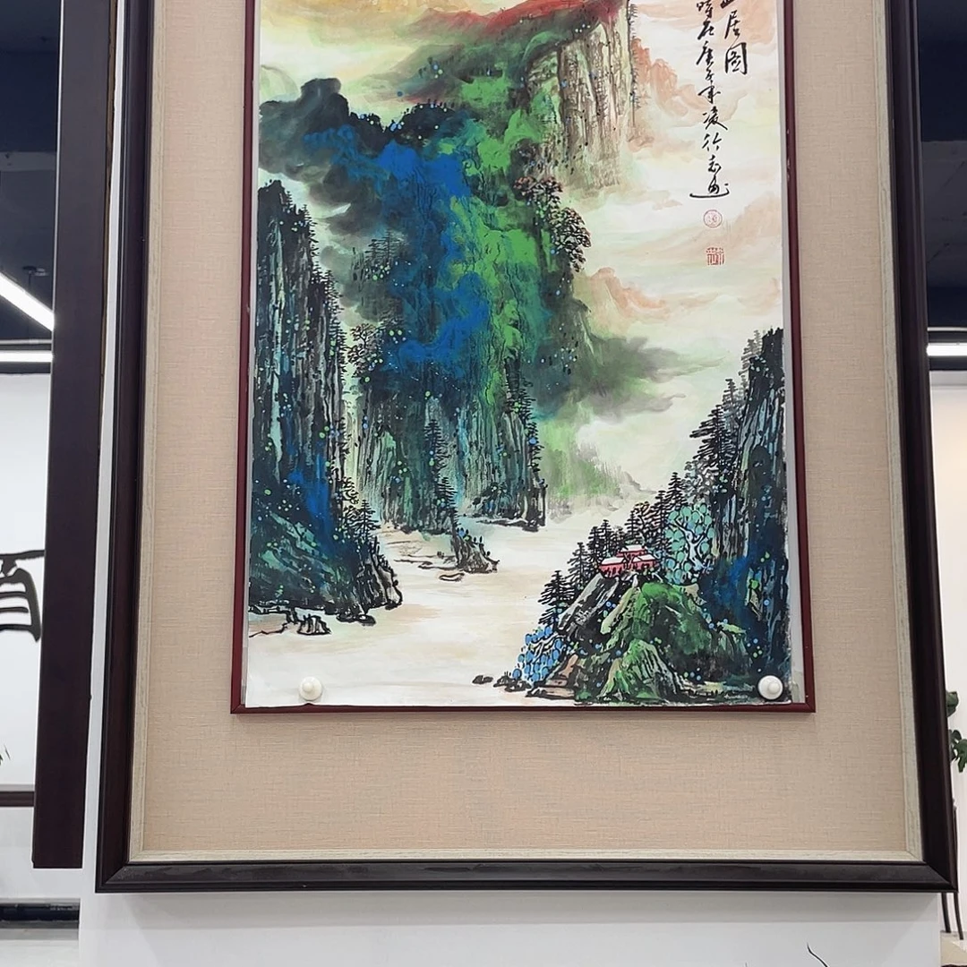 国画凌行志老师手绘国画精品