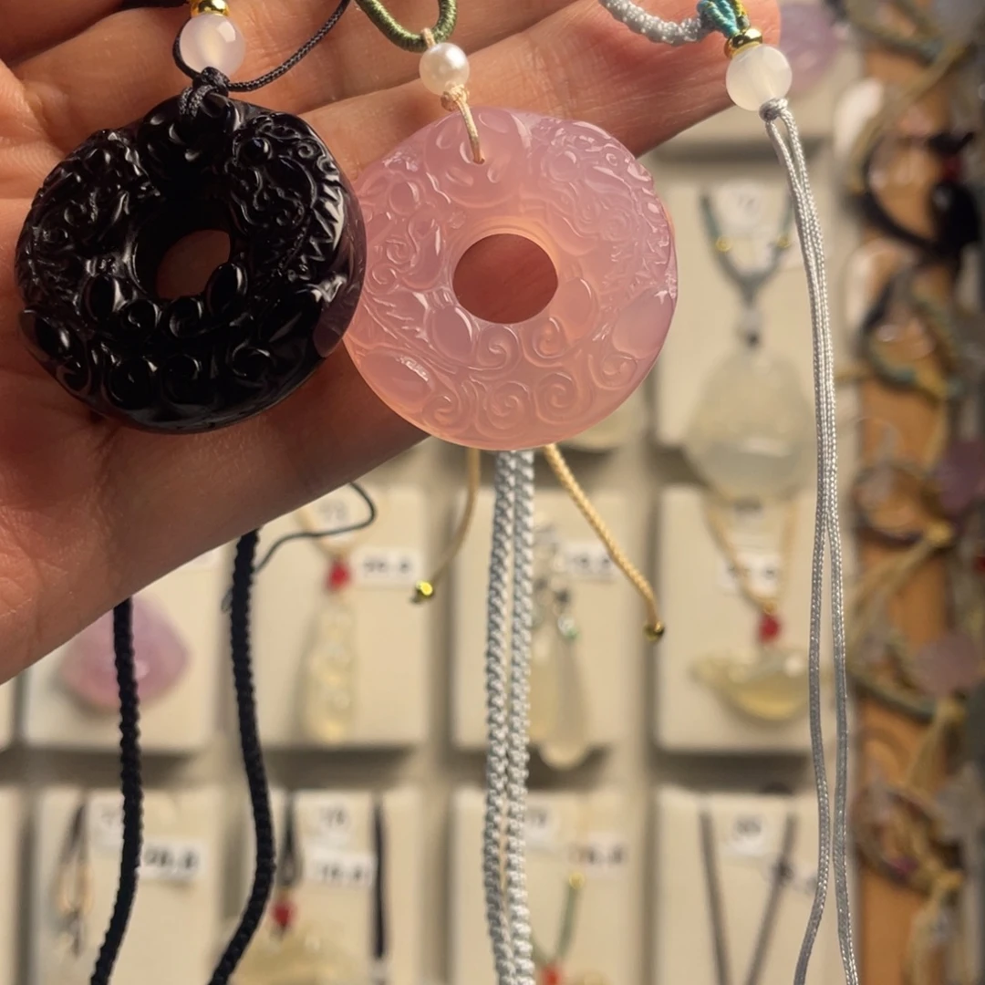 好***.玛瑙/玉髓未镶嵌挂件