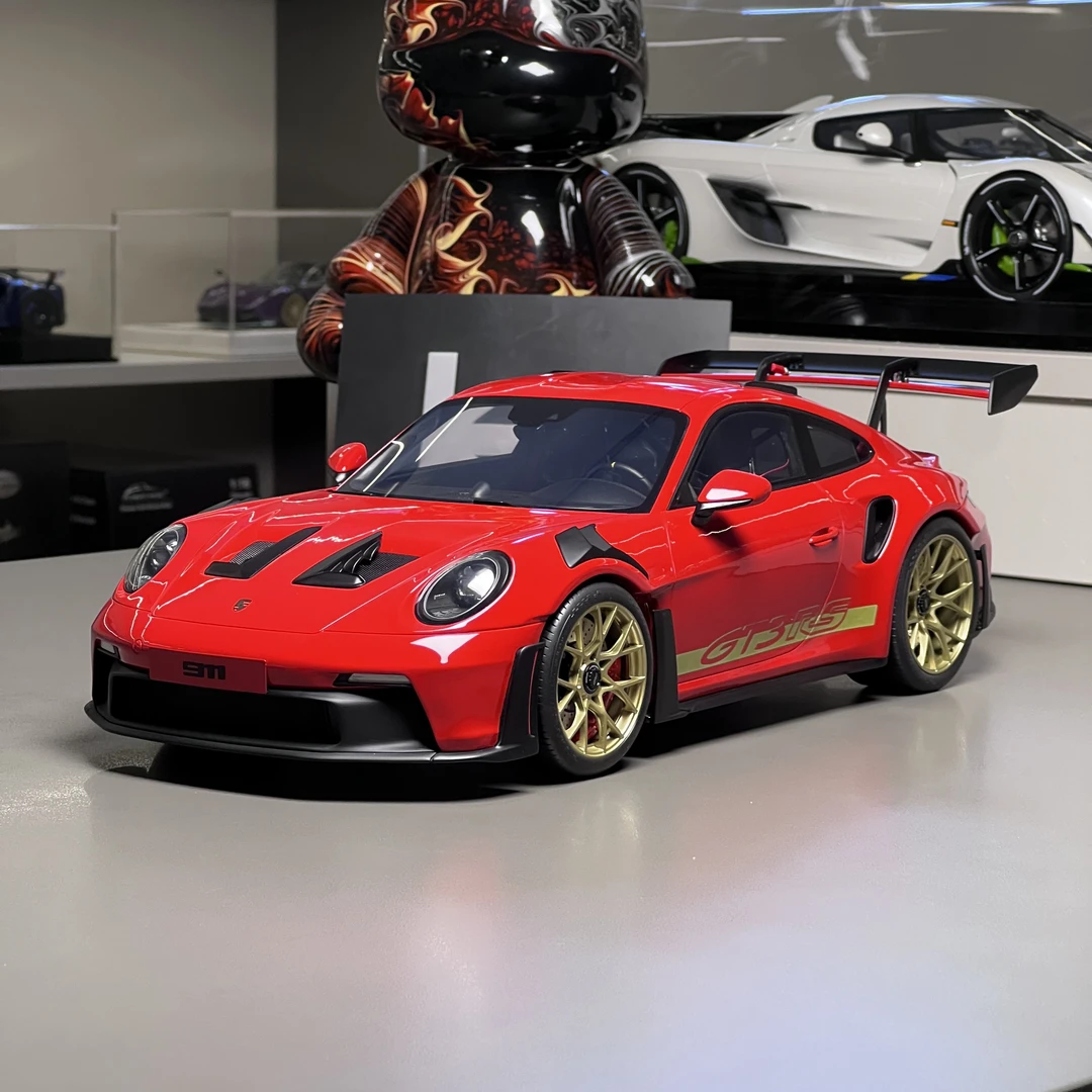 GTSpirit1:12保时捷911GT3RS树脂汽车模型艺术品摆件跑车模型礼物