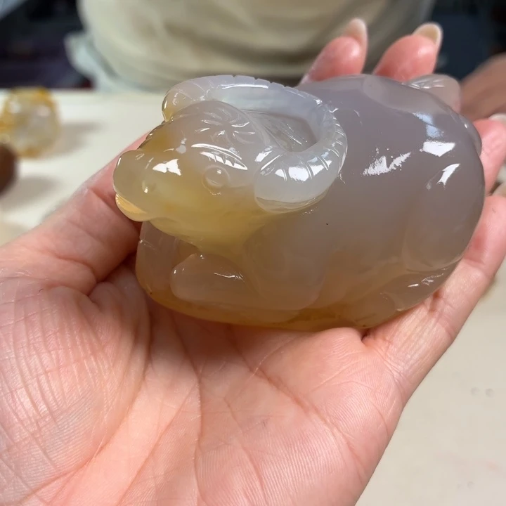 玛瑙/玉髓未镶嵌吊坠(不含链)