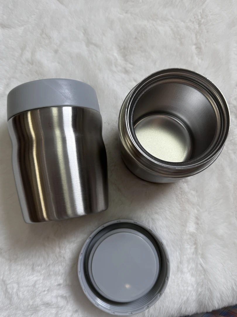 300毫升不锈钢保温饭圆粥汤专用