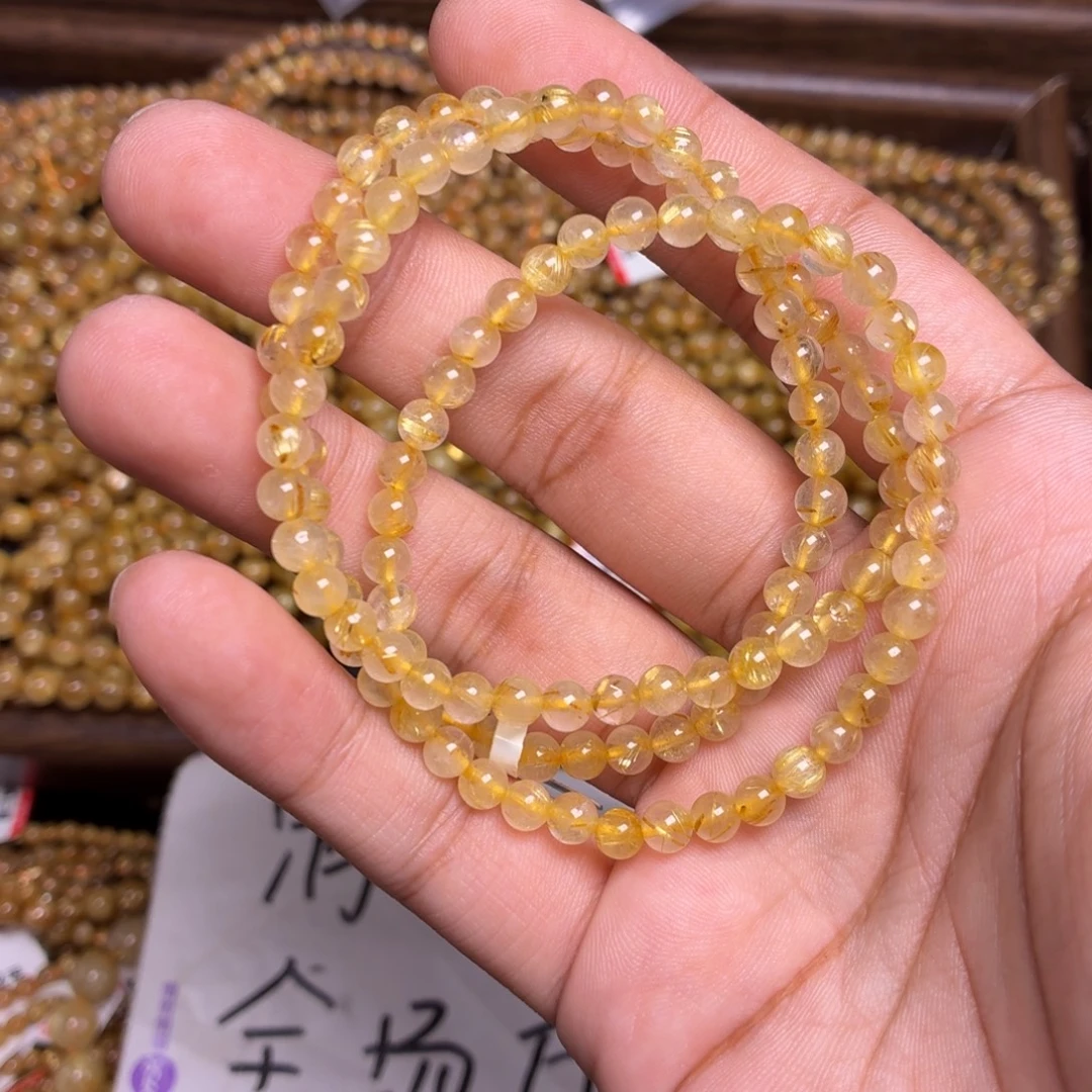 发晶手链未镶嵌卡5