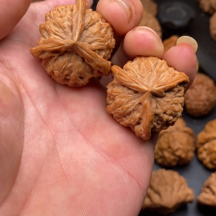 *****把件桃核比翼双飞1235