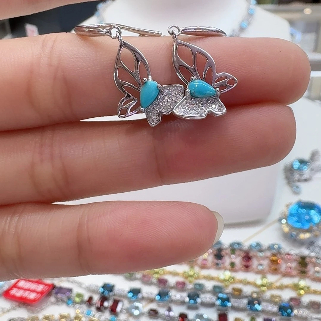 925银无耳钉—446