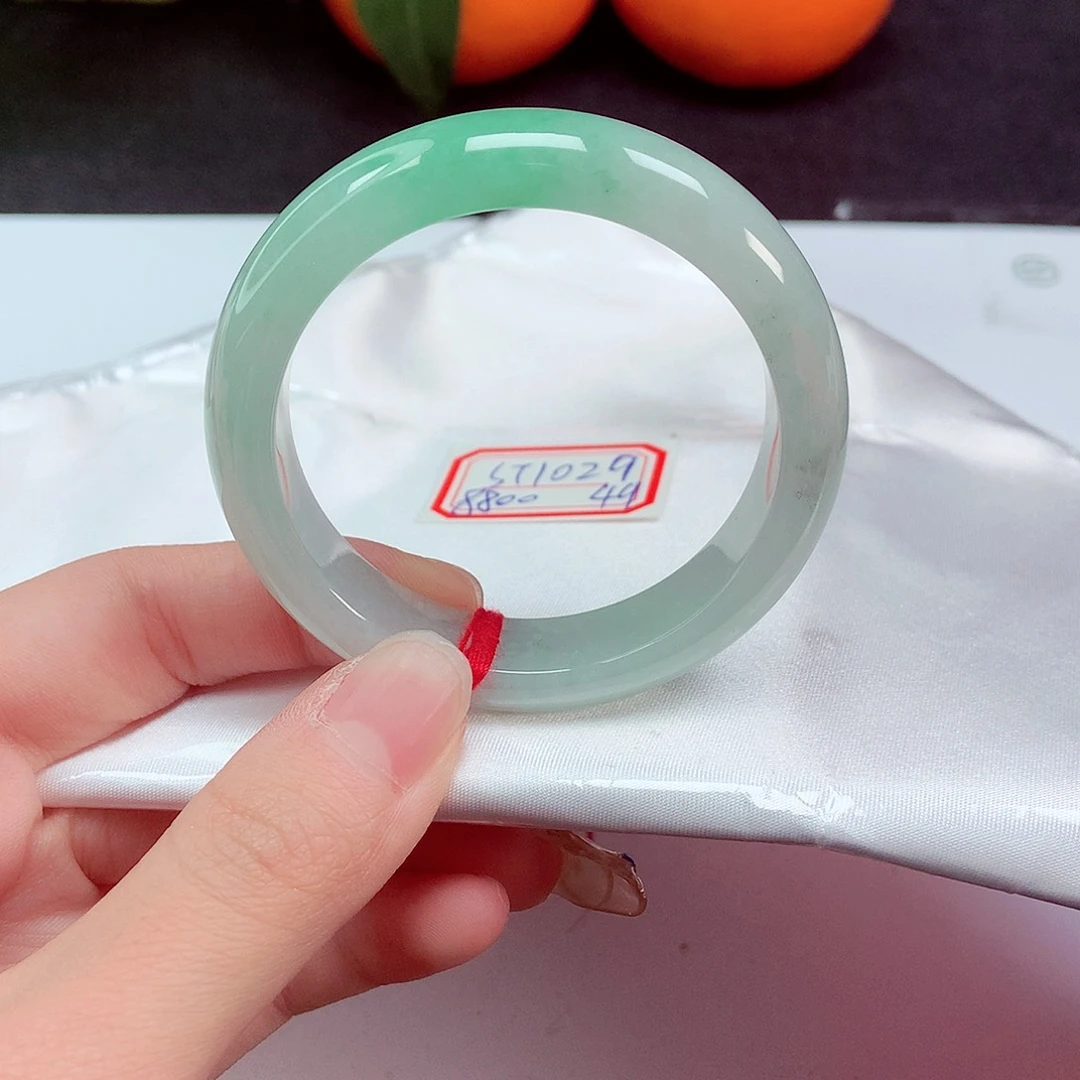 翡翠手镯未镶嵌天然a货翡翠49