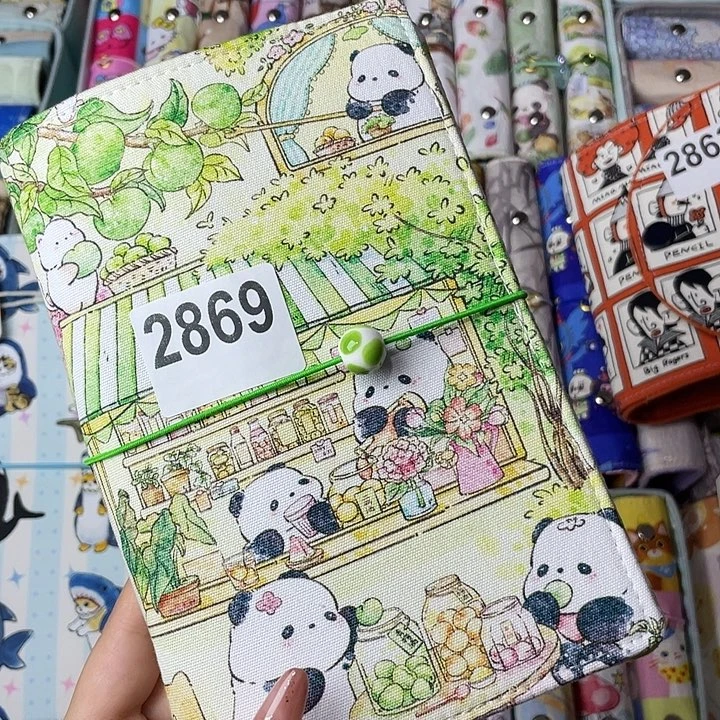 织绣A6活页不带纸2869