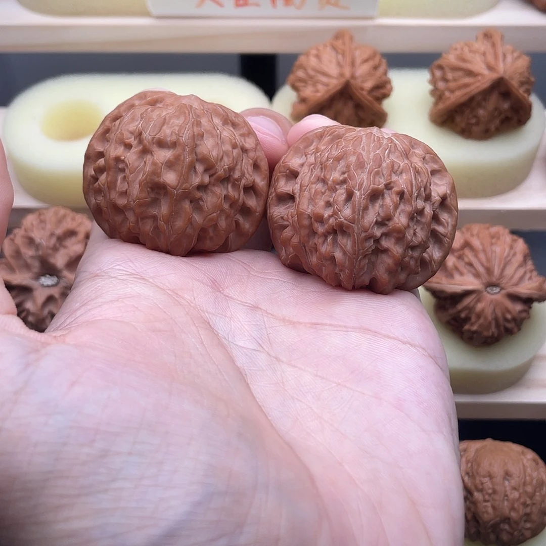 吊坠文玩核桃43全品山地正磨