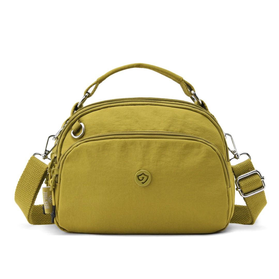 时尚拉链手拎斜挎包简约轻便