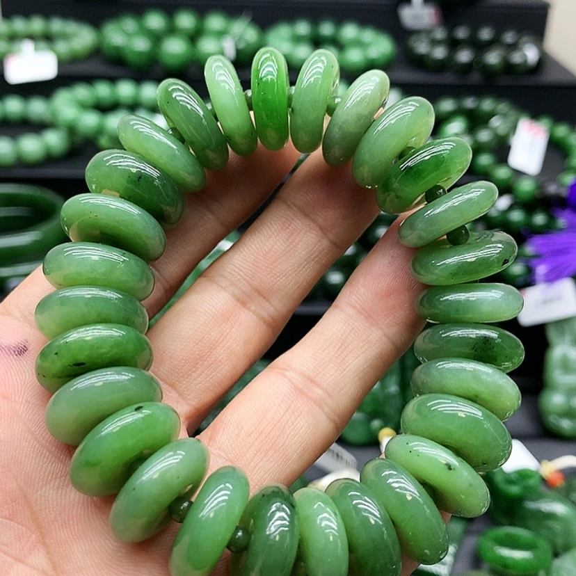 【闪购商品】和田玉（碧玉）手链未镶嵌