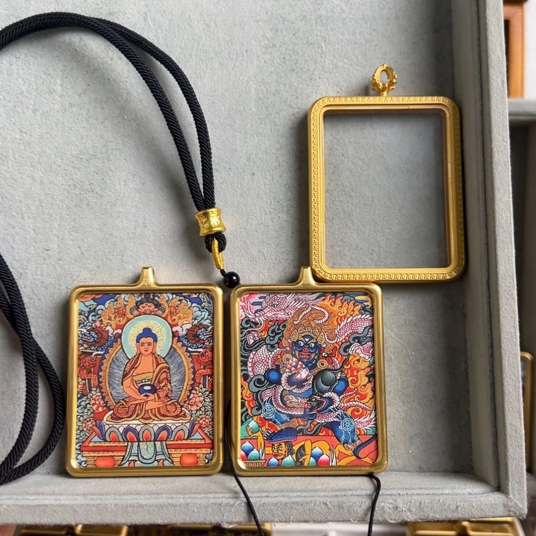 吊坠七**姜双面阿弥➕黑财神