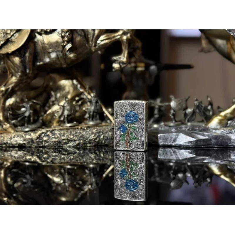 佐罗古银罗蓝玫瑰煤油机L（不赠送煤油）B