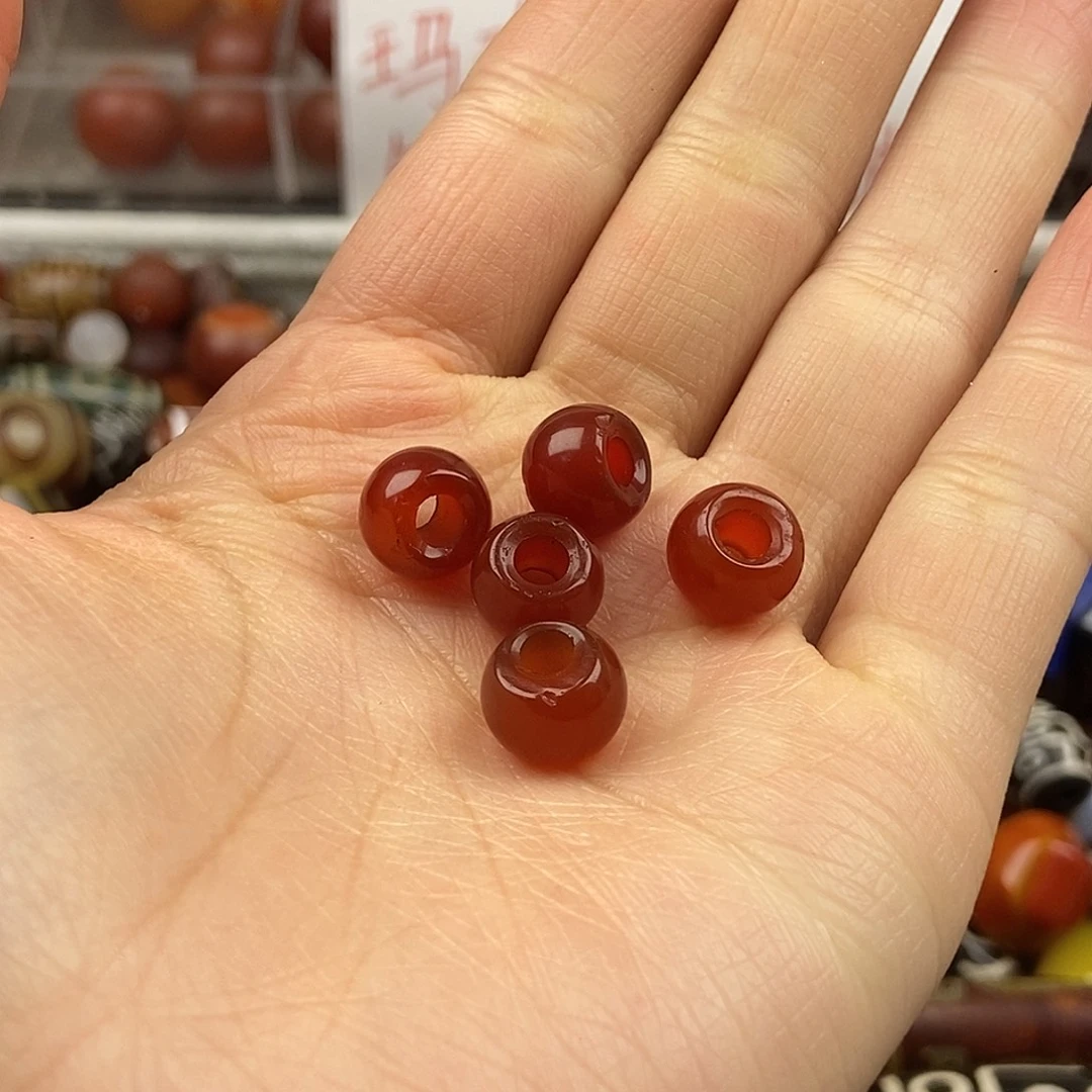 玛瑙/玉髓未镶嵌玛瑙配珠玛瑙散珠