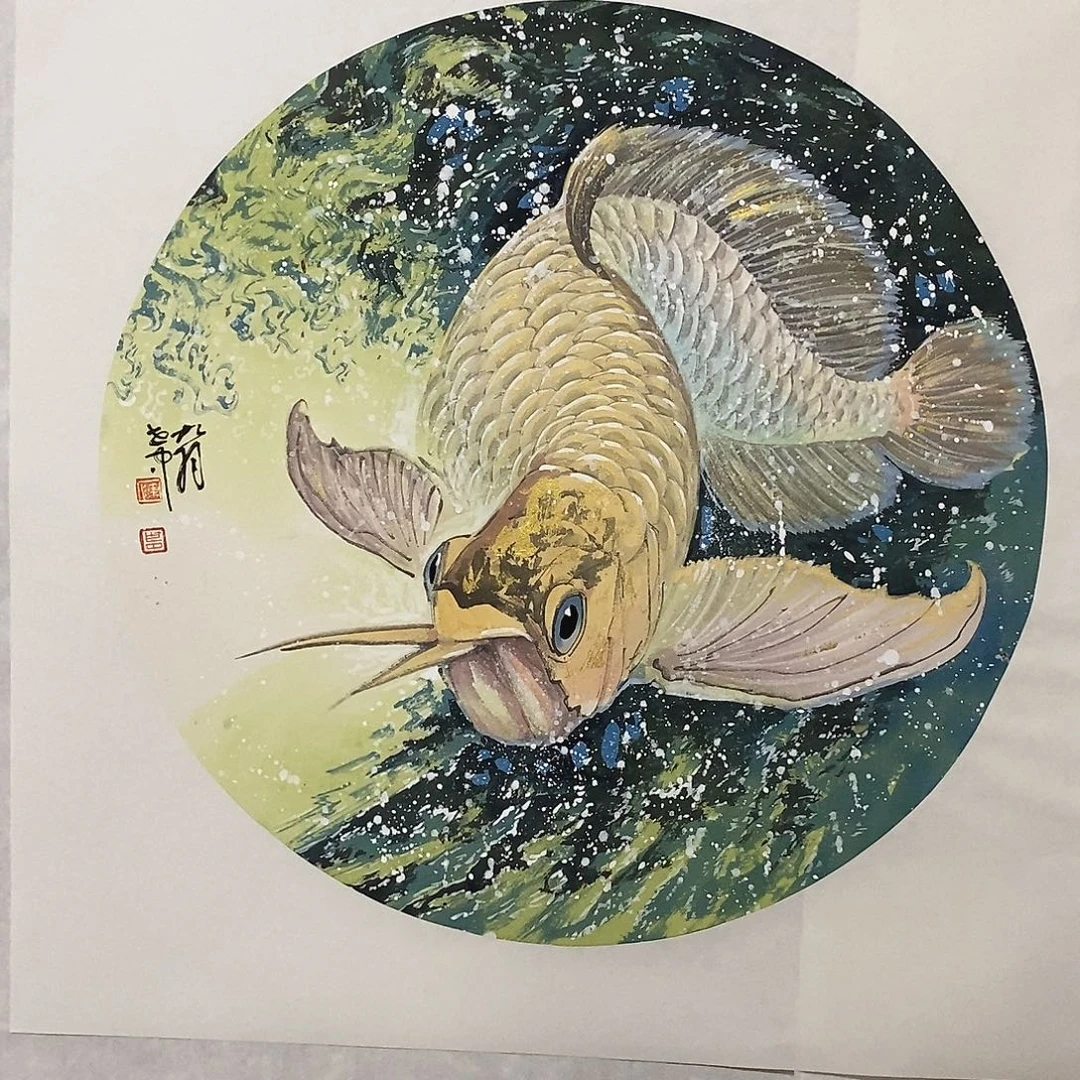 国画陈老师作品福利