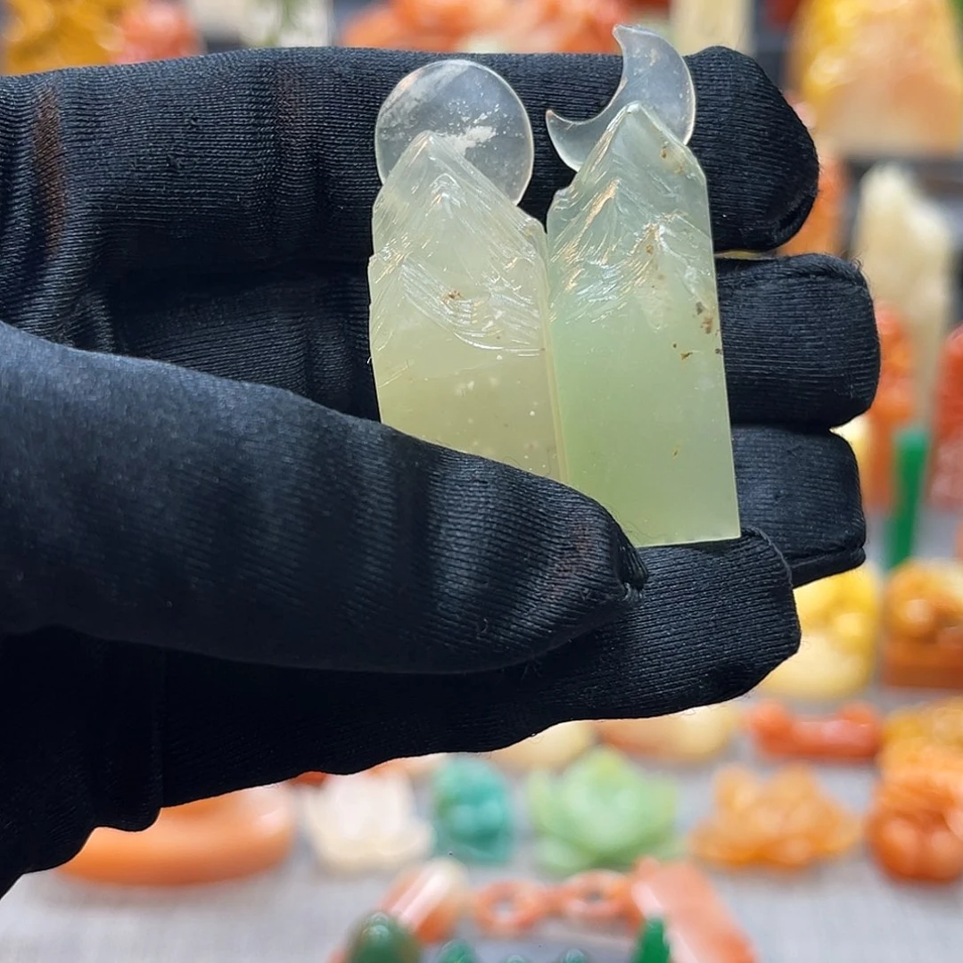 寿山石印石包邮包刻6863