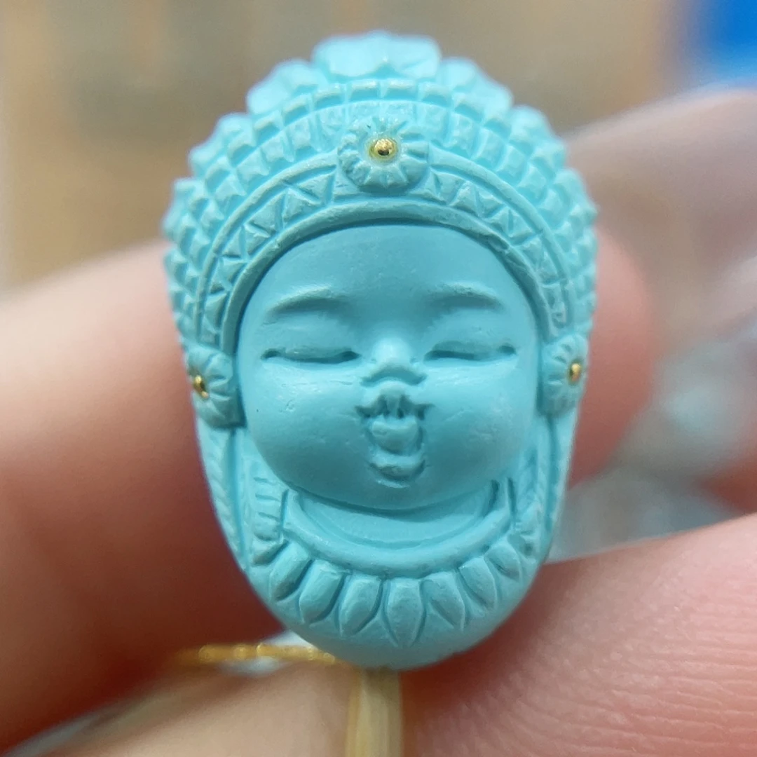 未镶嵌绿松石珠宝奇石