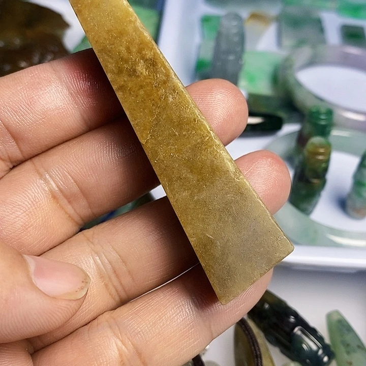 翡翠散珠天然翡翠A货挂件