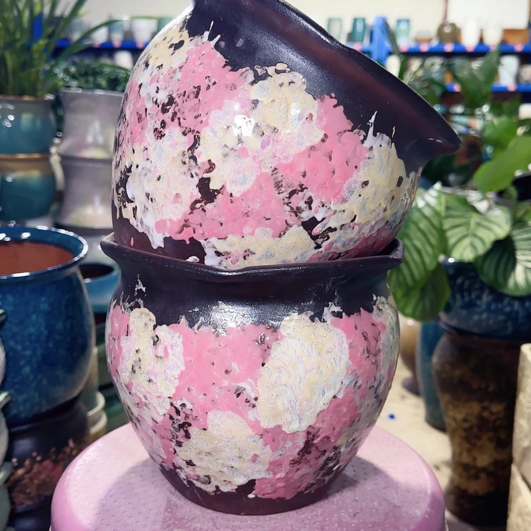 花盆紫砂高18宽20