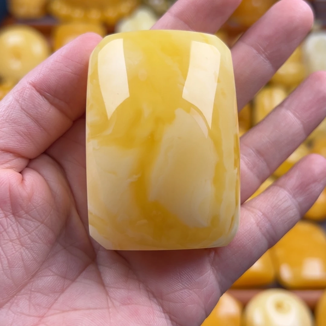 琥珀颈饰未镶嵌纯天然琥珀蜜蜡无优化