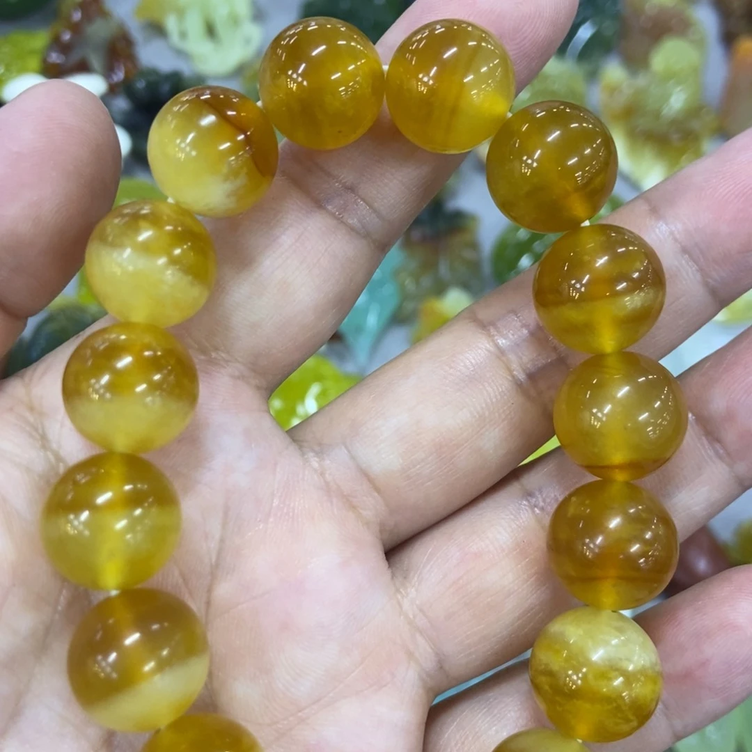未镶嵌蛇纹石玉手串