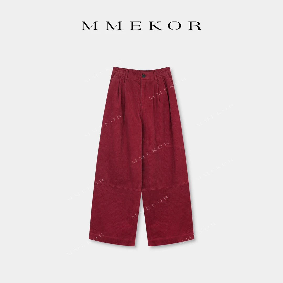 MMEKOR“拉菲裤” 摩登街头加绒休闲裤 50179