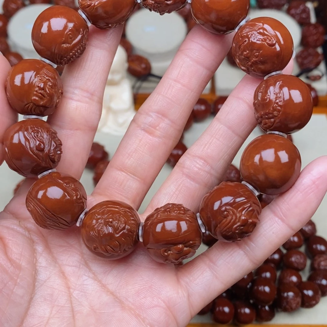 橄榄核吊坠太**圣十八罗汉