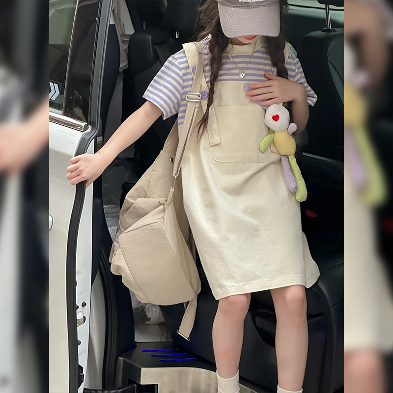 2号【编码200-299】女童夏季套装卡通动漫2025薄背心裙洋气童连衣裙