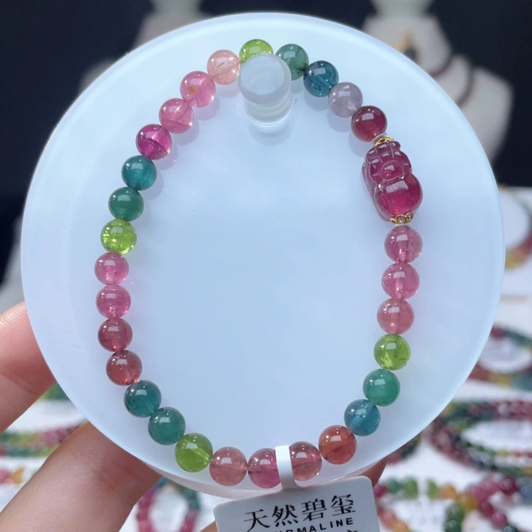 未镶嵌手串碧玺5.8mm±