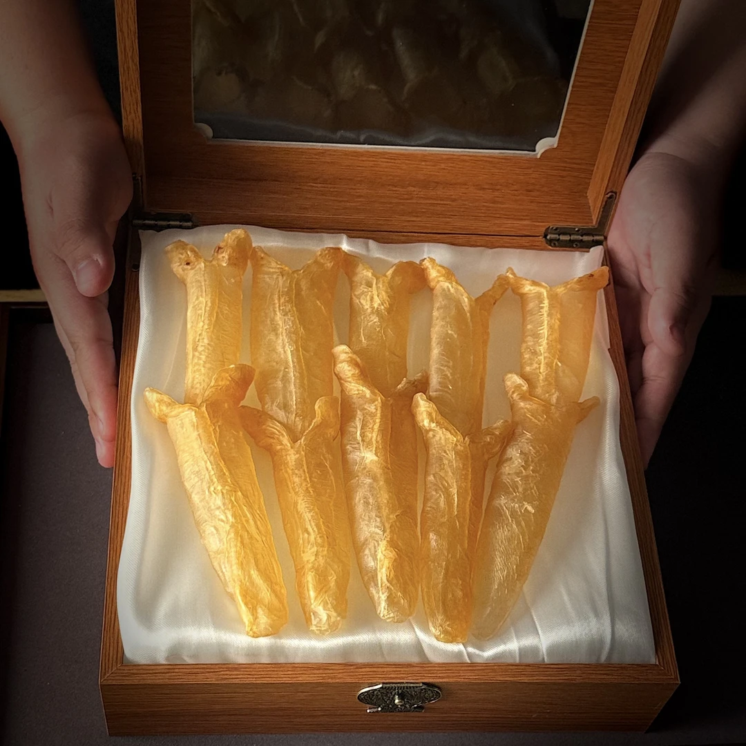 【胶源日记精选】广东3-8年45头黄花筒胶食用滋补鱼胶干货