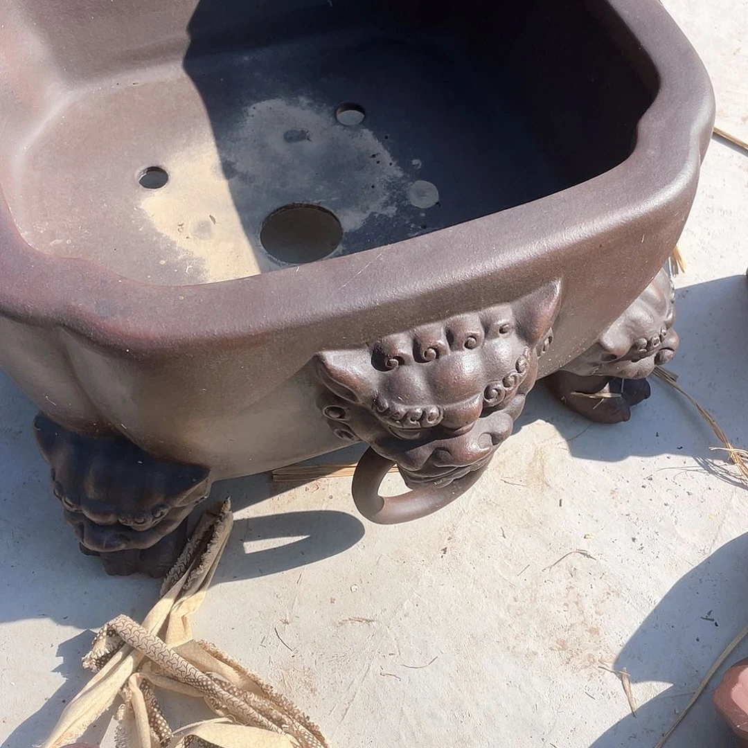 曹***了处理紫砂一只收藏盆