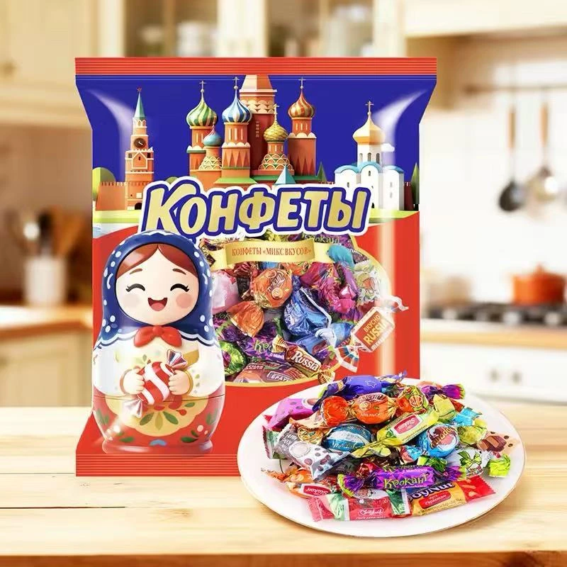 （东山）俄罗斯进口哈里森牌多口味混合糖果500克