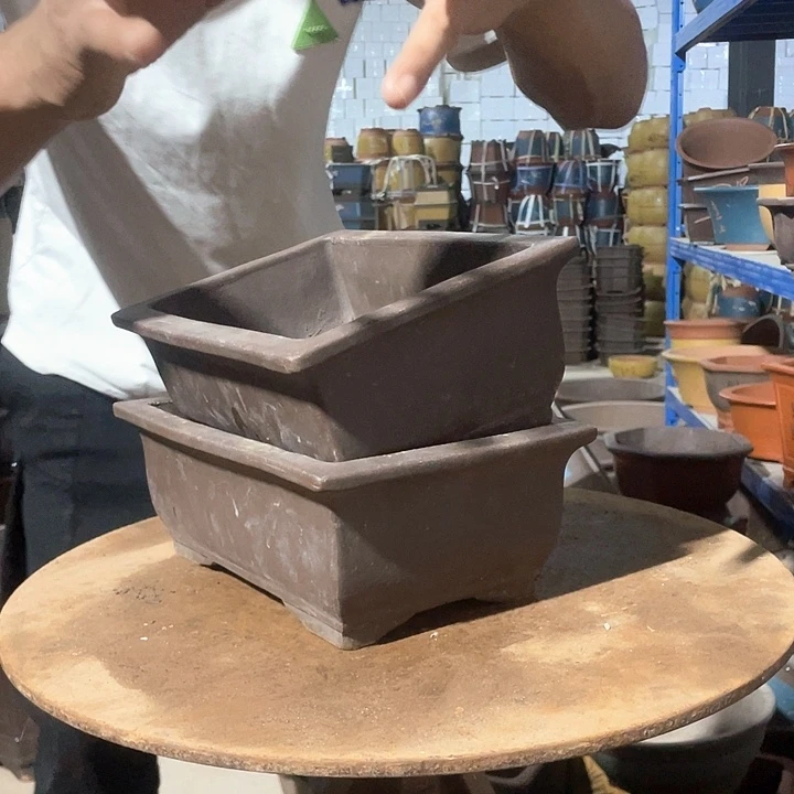 26-26素面马槽花盆花盆