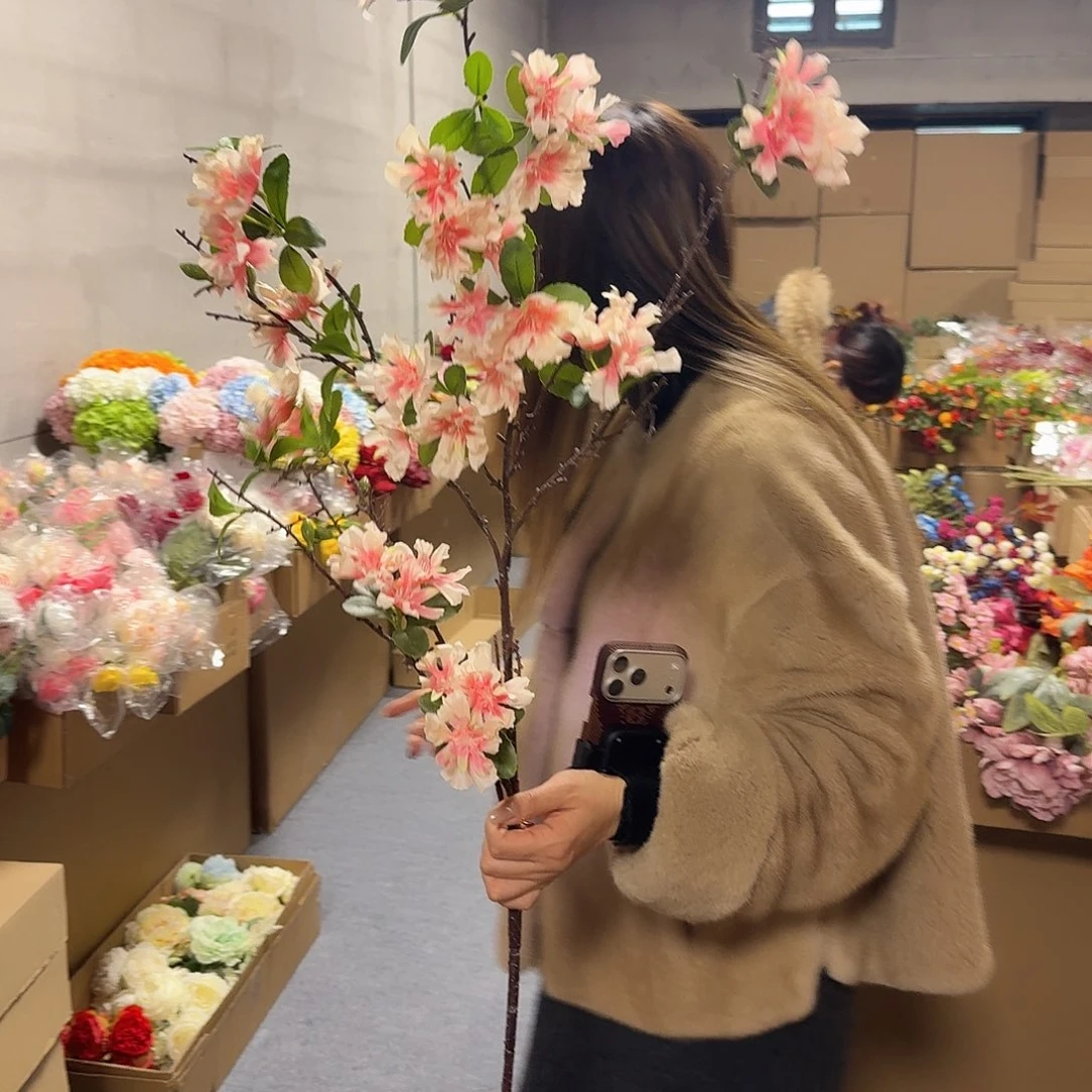 74号「闪购」仿真花，公主请下单