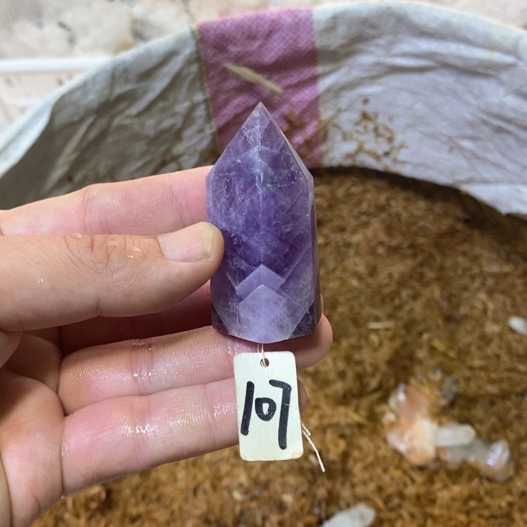 水晶原石摆件未镶嵌水晶豆*净