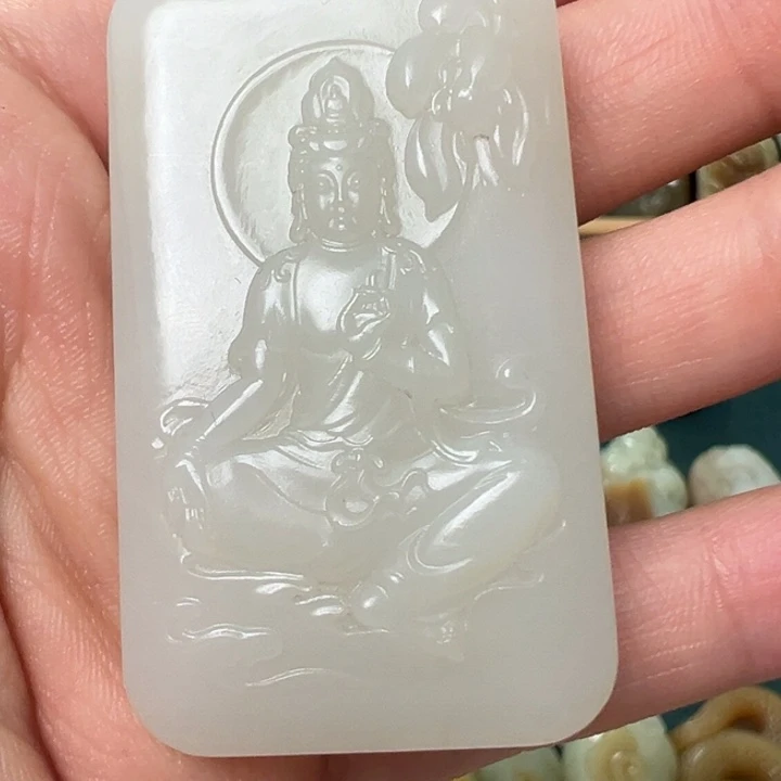 颈饰未镶嵌和田玉