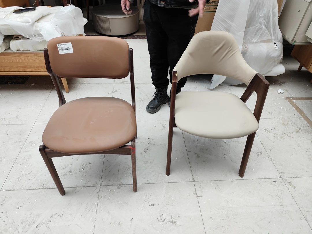 书桌 桌凳 一对 胡桃木 瑕疵无售后