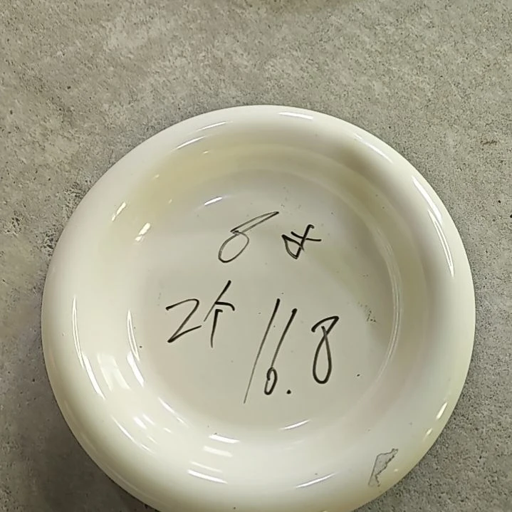 米其林白色盘子两个