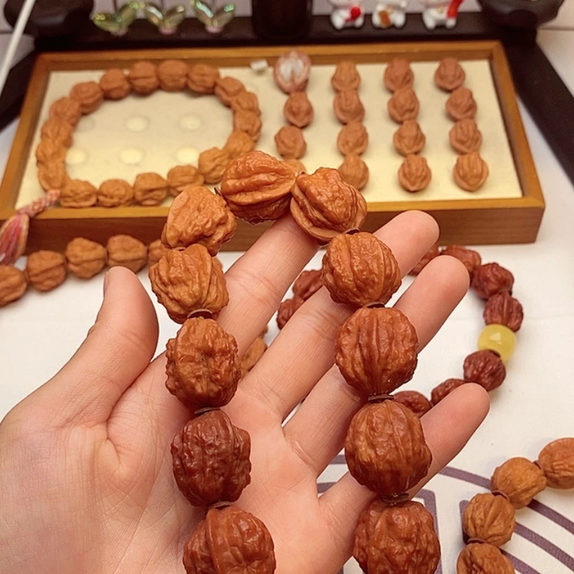 【闪购商品】手串文玩核桃小金蟾手串